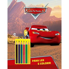 Carros Ler e Colorir | C/ Lápis
