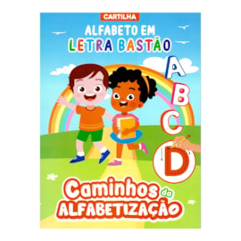 Cartilha Alfabeto em Letra Bastão | Caminho da Alfabetização