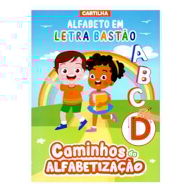 Cartilha Alfabeto em Letra Bastão | Caminho da Alfabetização