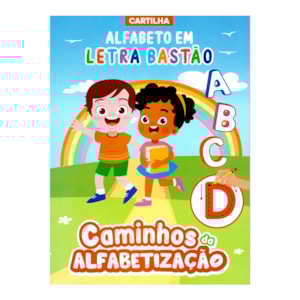 Cartilha Alfabeto em Letra Bastão | Caminho da Alfabetização