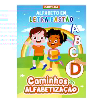 Cartilha Alfabeto em Letra Bastão | Caminho da Alfabetização