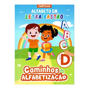 Cartilha Alfabeto em Letra Bastão | Caminho da Alfabetização