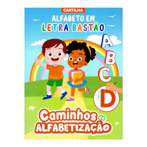 Segunda imagem do produto Cartilha Alfabeto em Letra Bastão | Caminho da Alfabetização