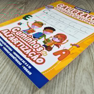 Segunda imagem do produto Cartilha de Caligrafia Atividades de Reforço | Caminhos da Alfabetização Vol.1