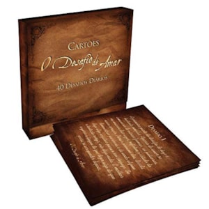 Cartões o Desafio de Amar | 40 Desafios Diários