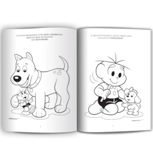 Segunda imagem do produto Cebolinha | Turma da Mônica | Ler e Colorir