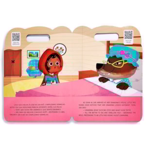 Segunda imagem do produto Chapeuzinho Vermelho | QR Codes de Narrações em Inglês e Português