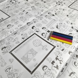 Segunda imagem do produto Chico Bento | Super Pinte e Brinque | Pôster Gigante