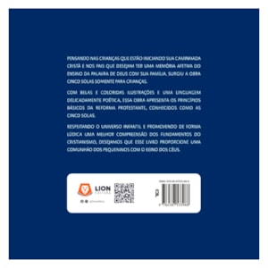 Segunda imagem do produto Cinco Solas Para Crianças | Cristina Marques