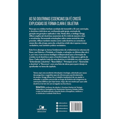 Segunda imagem do produto Cinquenta Verdades Centrais da Fé Cristã | Gregg R. Allison