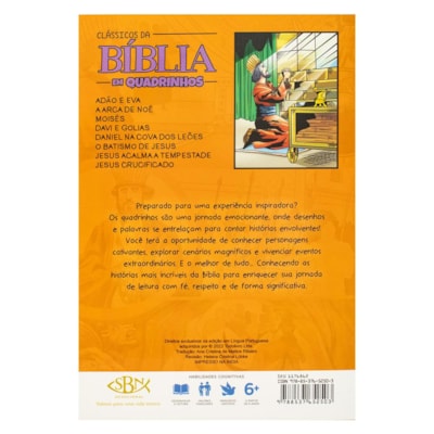 Segunda imagem do produto Clássicos da Bíblia em Quadrinhos: Daniel na Cova dos Leões | Brijbasi Art Press Ltd