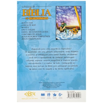 Segunda imagem do produto Clássicos da Bíblia em Quadrinhos: Jesus Acalma a Tempestade | Brijbasi Art Press Ltd