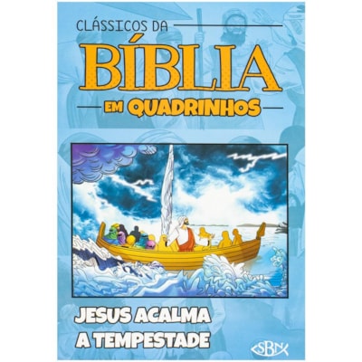 Clássicos da Bíblia em Quadrinhos: Jesus Acalma a Tempestade | Brijbasi Art Press Ltd