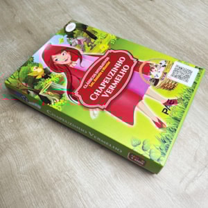 Segunda imagem do produto Clássicos Interativos | Chapeuzinho Vermelho | Ler Assitir e Montar