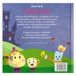 Segunda imagem do produto Clássicos Pop-up | A Bela e a Fera