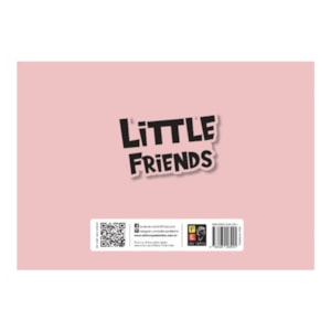 Segunda imagem do produto Coleção Cute and Cozy | Little Friends | Para Colorir | Capa Rosa