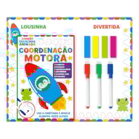 Coleção Escolinha Animada | Lousinha Divertida | Coordenação Motora