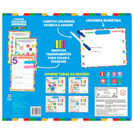 Segunda imagem do produto Coleção Escolinha Animada | Lousinha Divertida | Números