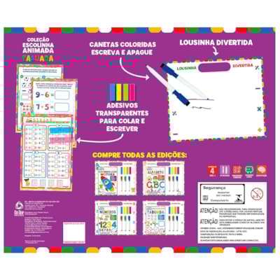 Segunda imagem do produto Coleção Escolinha Animada | Lousinha Divertida | Tabuada