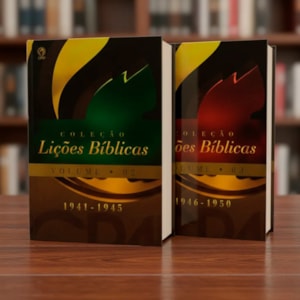 Segunda imagem do produto Coleção Lições Bíblicas (1941-1950) | Volume 02 e 03