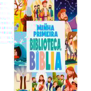 Coleção Minha Primeira Biblioteca da Bíblia | Box com 3 Livrinhos