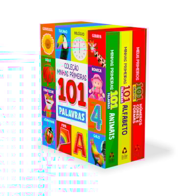 Segunda imagem do produto Coleção Minhas Primeiras 101 Palavras | Box com 3 Livrinhos