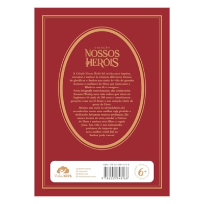 Segunda imagem do produto Coleção Nossos Heróis | Susanna Wesley | Prisca Mendonça