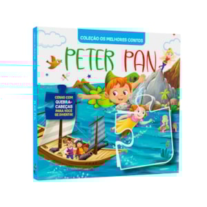 Coleção Os Melhores Contos | Peter Pan | Livro Quebra-Cabeça