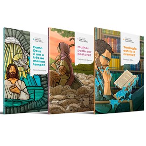 Coleção Teologia Para Todos | 3 Livros | Rodrigo Bibo