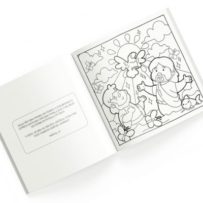 Segunda imagem do produto Colorindo com Deus Pai | Livro Fofo | Cute & Comfy Kids