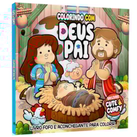 Colorindo Com Deus Pai | Um Livro Cute & Comfy | Livro de Colorir Adulto