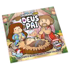 Segunda imagem do produto Colorindo Com Deus Pai | Um Livro Cute & Comfy | Livro de Colorir Adulto