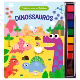 Colorindo Com os Dedinhos | Dinossauros