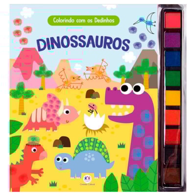 Colorindo Com os Dedinhos | Dinossauros