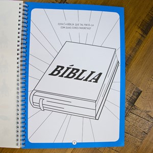 Colorindo Historias Biblicas | Com Adesivos