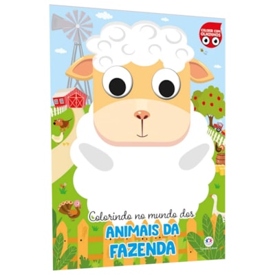 Colorindo no Mundo dos Animais da Fazenda | Colorir Com Olhinhos