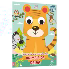 Colorindo no Mundo dos Animais da Selva | Colorir Com Olhinhos