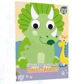 Colorindo no Mundo dos Dinossauros | Colorir com Olhinhos