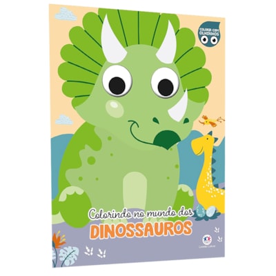 Colorindo no Mundo dos Dinossauros | Colorir com Olhinhos