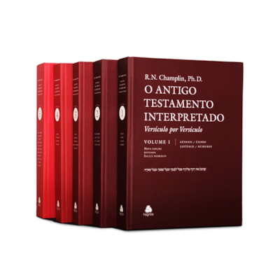Segunda imagem do produto Comentário Bíblico | Antigo Testamento Interpretado | 5 Vol. | Russel N. Champlin