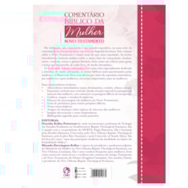 Segunda imagem do produto Comentário Bíblico da Mulher | Novo Testamento