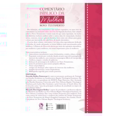Segunda imagem do produto Comentário Bíblico da Mulher | Novo Testamento