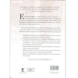 Segunda imagem do produto Comentário Bíblico NVI | F.F. Bruce