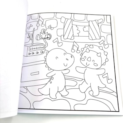 Segunda imagem do produto Comfy Dinosaurs | Livro de Colorir