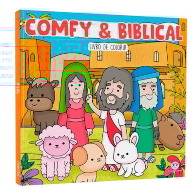 Comfy & Biblical | Livro de Colorir