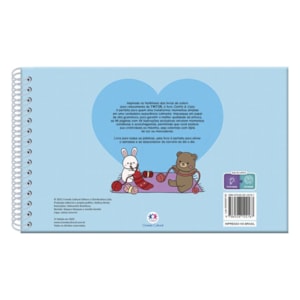 Segunda imagem do produto Comfy e Cozy | Livro de Colorir | Capa Dura Azul