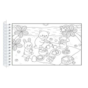 Segunda imagem do produto Comfy e Cozy | Livro de Colorir | Capa Dura Verde