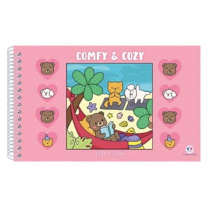 Comfy & Cozy | Livro de Colorir | Pink