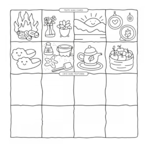 Segunda imagem do produto Comfy Goods | Cozy Capybaras | Livro de Colorir