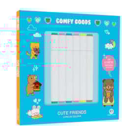 Comfy Goods | Cute Friends | Para Colorir com Canetinhas
